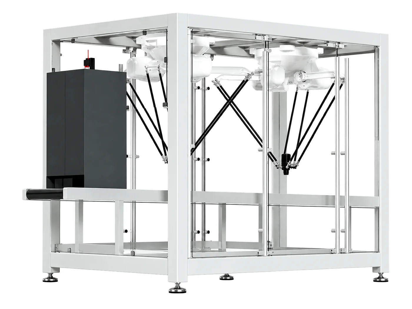 Delta Robot Sorting and Case Packing System